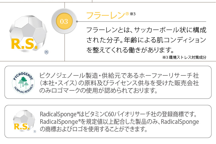 フラーレン・ピクノジェノール