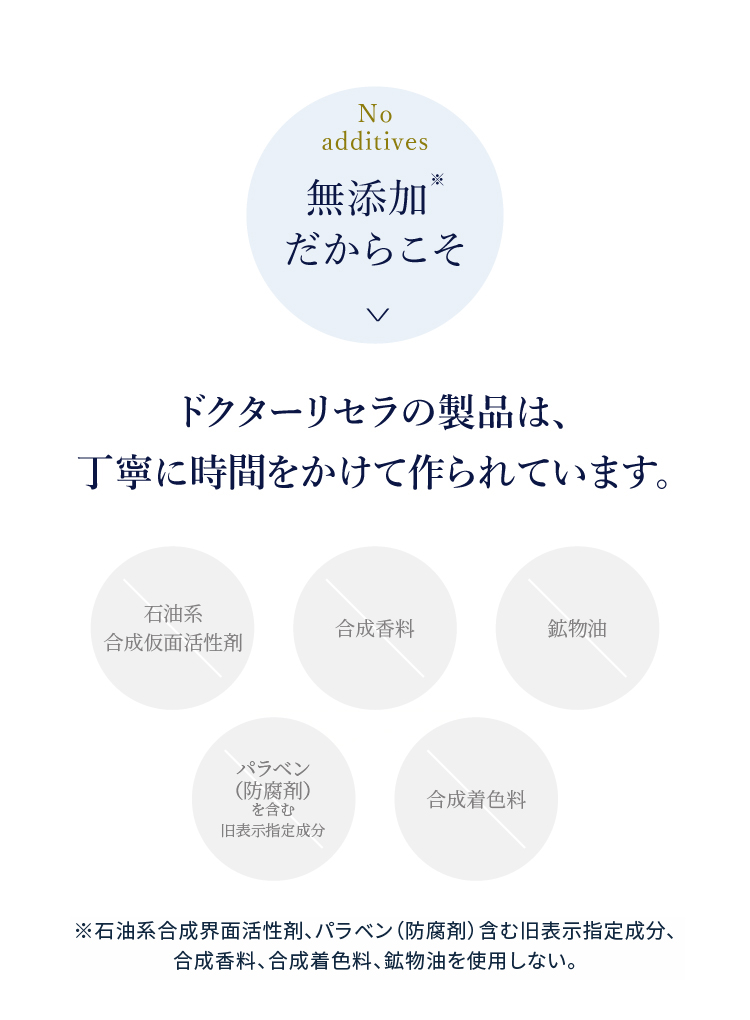 無添加だからこそ