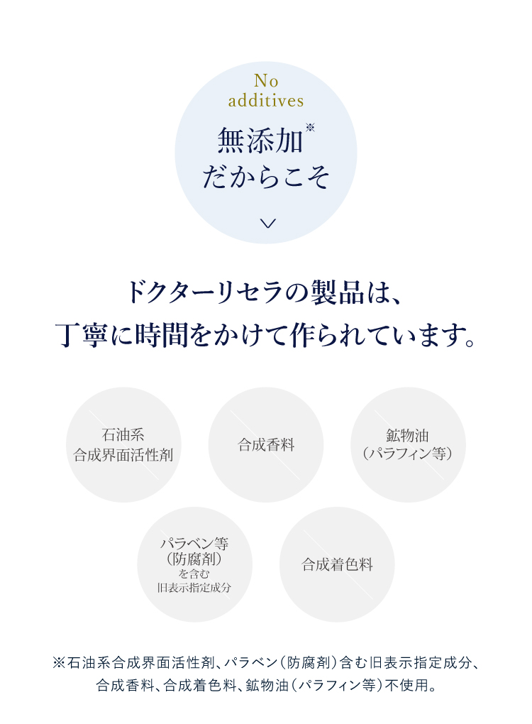 無添加だからこそ